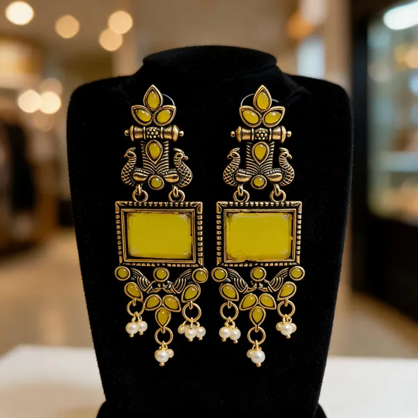 Gold_Brass_Drop_Earrings_For_Women