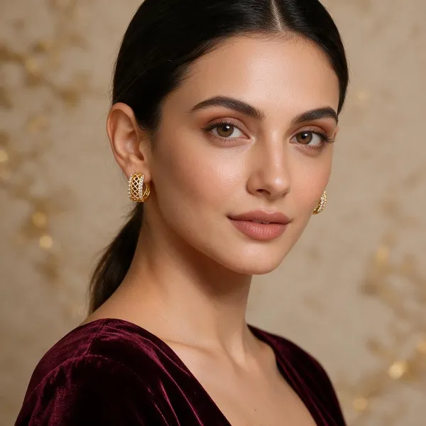 Gold_Brass_Hoop_Earrings_For_Women