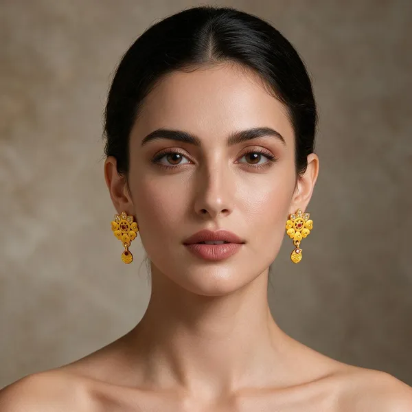 Gold_Brass_Drop_Earrings_For_Women