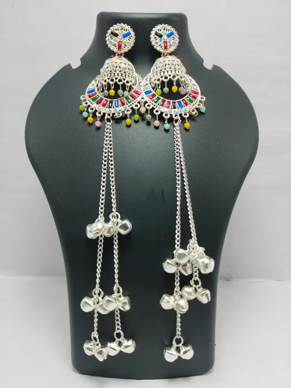 Silver_Brass_Long_Jhumka_Earrings_For_Women