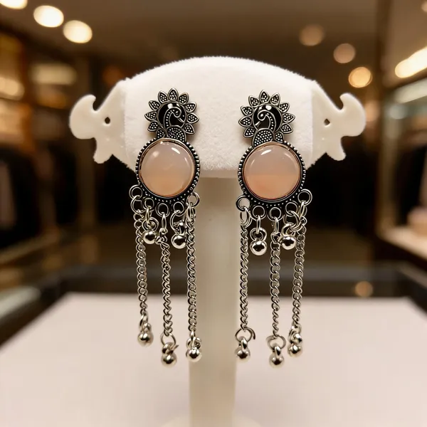 Silver_Brass_Dangling_Earrings_For_Women