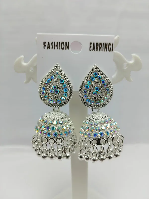 Multicolor_Brass_Jhumka_Earrings_For_Women