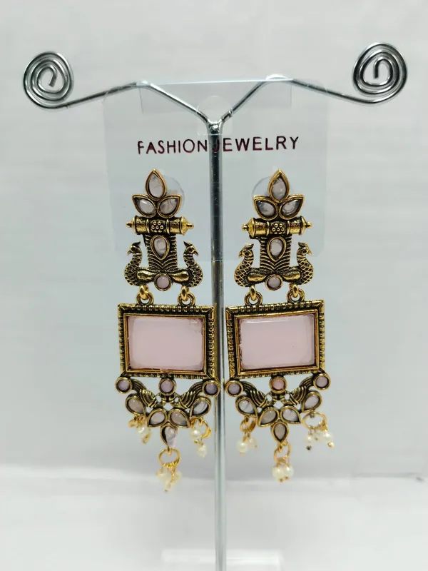 Gold_Brass_Traditional_Drop_Earrings_For_Women