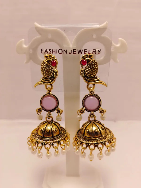 Gold_Brass_Jhumka_Earrings_For_Women