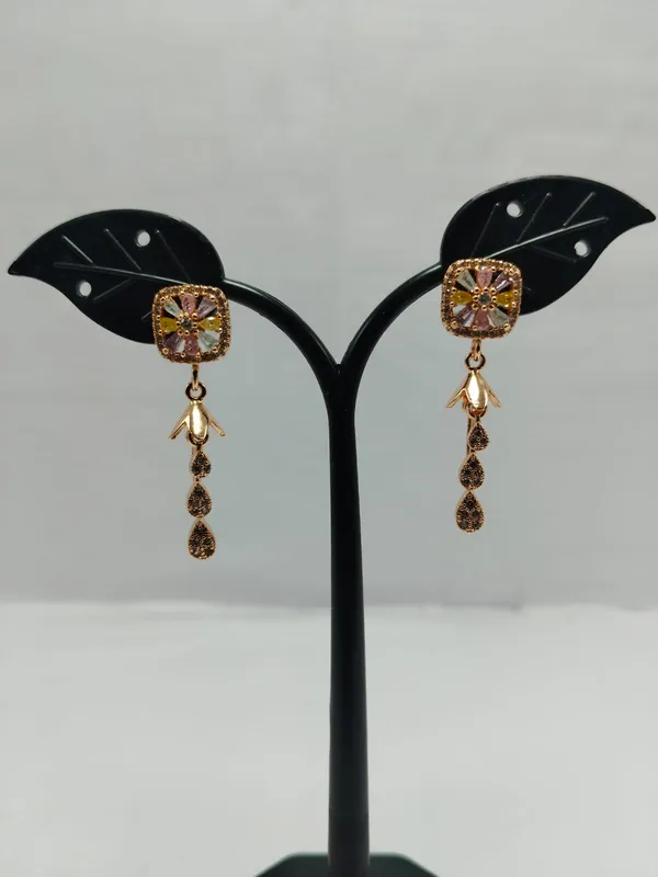 Multicolor_Brass_Drop_Earrings_For_Women