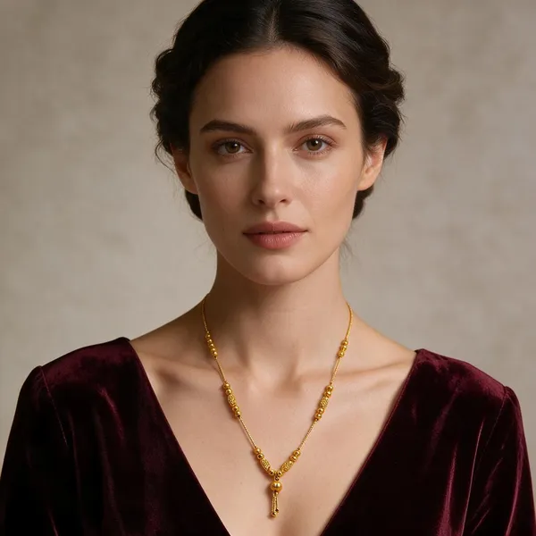 Gold_Brass_Beaded_Necklace_For_Women