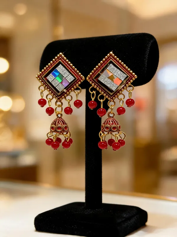 Gold_Brass_Drop_Earrings_For_Women