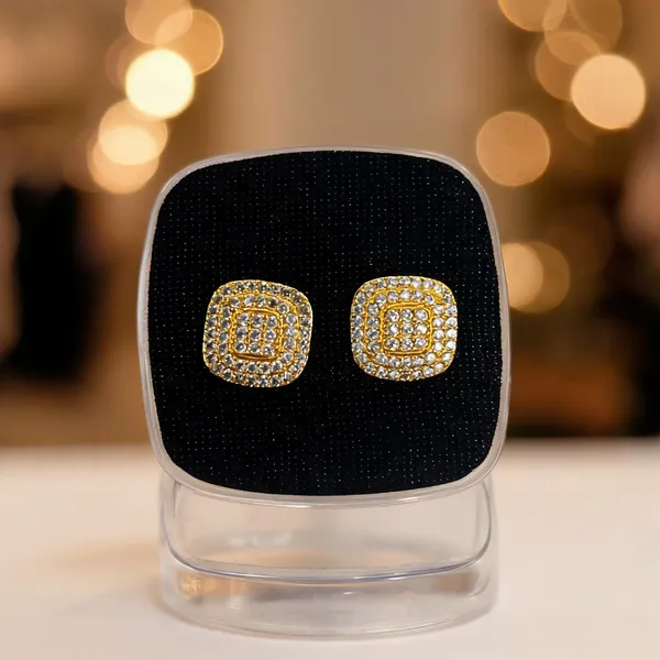 Gold_Brass_Stud_Earrings_For_Women