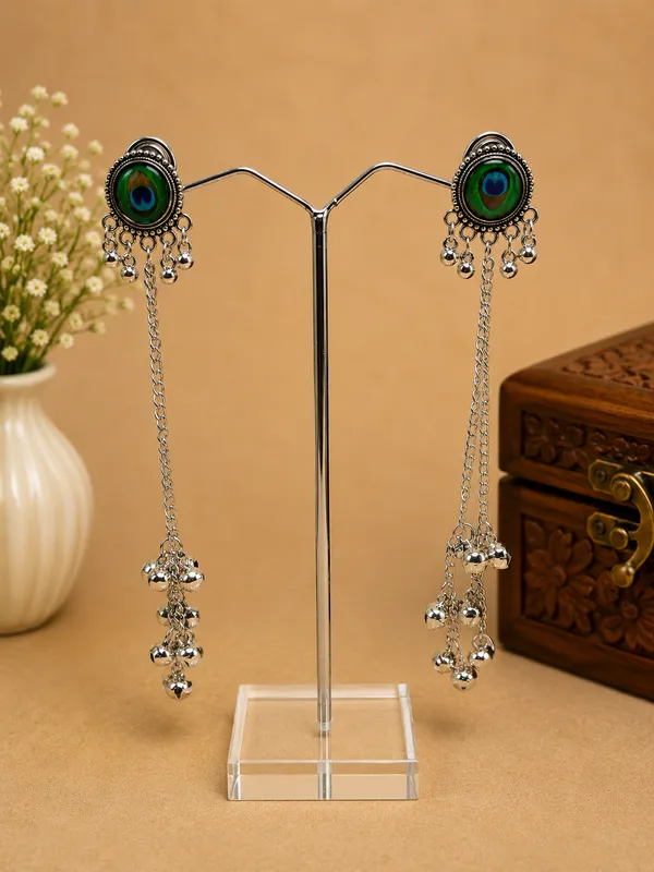 Silver_Brass_Dangling_Earrings_For_Women