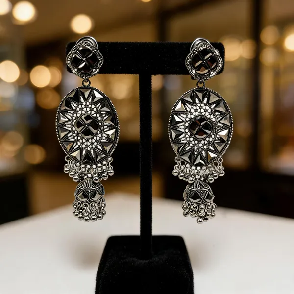 Multicolor_Brass_Jhumka_Earrings_For_Women