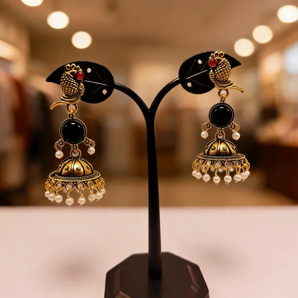 Gold_Brass_Jhumka_Earrings_For_Women