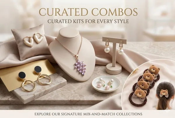 Jewellery_Combo_Set_For_Women_6_Piece_Earrings_Necklace_Hair_Accessory_Pack