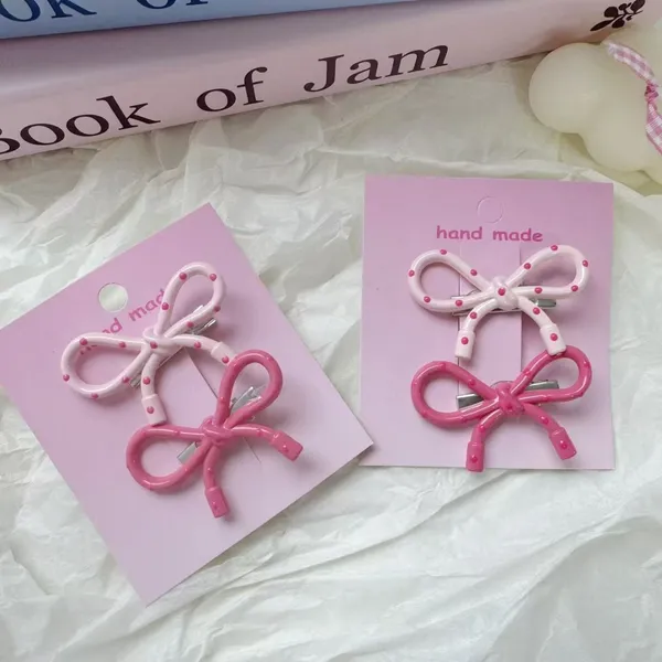 Bow_Knot_Hair_Clip_For_Girls_Women_Sweet_Pink_Everyday_Clip_Light_Pink