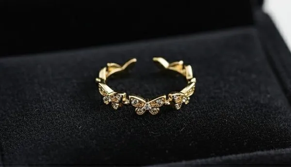 Butterfly_Ring_For_Women_Adjustable_Gold_Cz_Crystal_Band