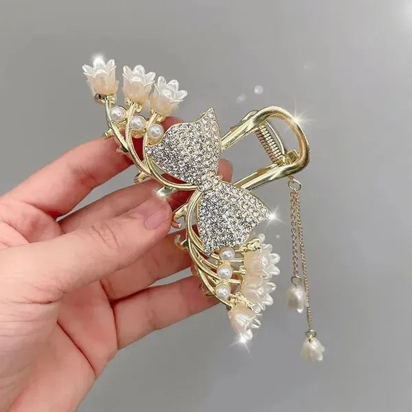 Butterfly_Hair_Claw_Clip_Gold_Filigree_Statement_For_Women