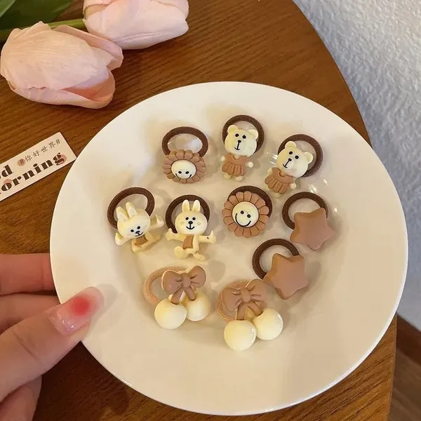 Cute_Cartoon_Animal_Hair_Ties_For_Kids