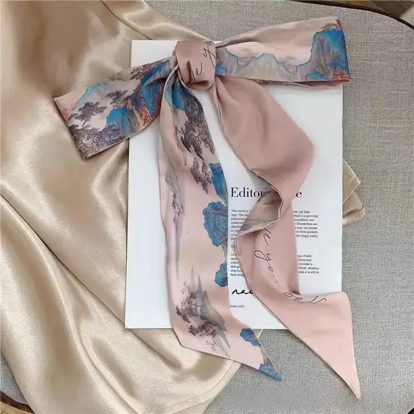 Mist_Mountain_Silk_Feel_Skinny_Scarf_Hair_Ribbon