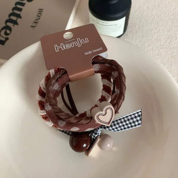 Mocha_Heart_Bow_Hair_Band_Set_For_Women