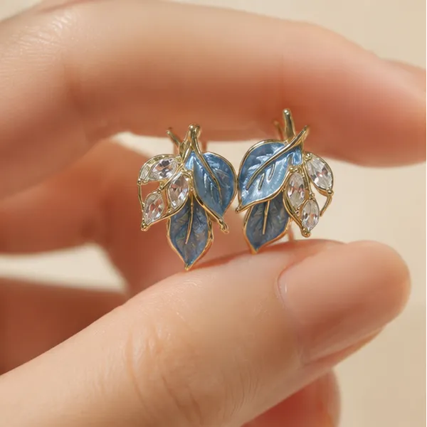Sky_Blue_Enamel_Crystal_Trefoil_Stud_Earrings