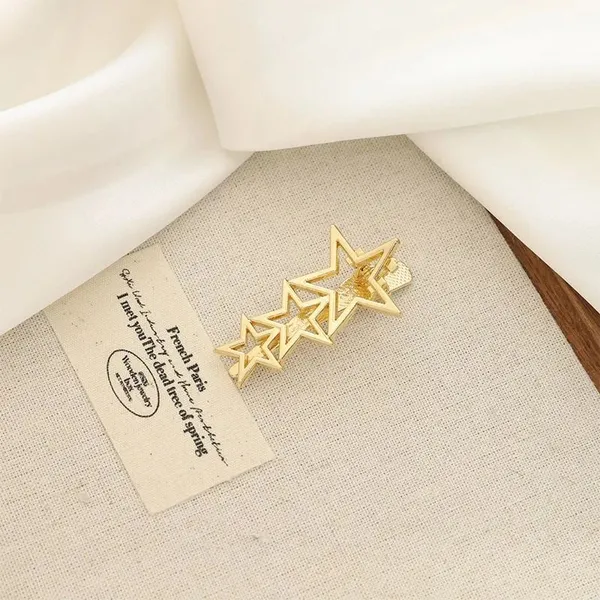 Star_Hair_Clip_For_Girls_Gold_Triple_Star_Alligator_Clip