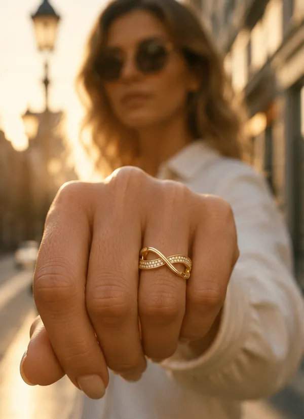 Cz_Infinity_Band_Ring_Gold_Tone_Stainless_Steel_For_Women