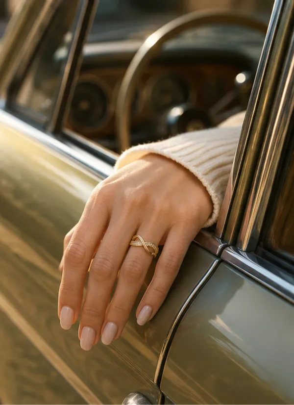 Cz_Infinity_Band_Ring_Gold_Tone_Stainless_Steel_For_Women