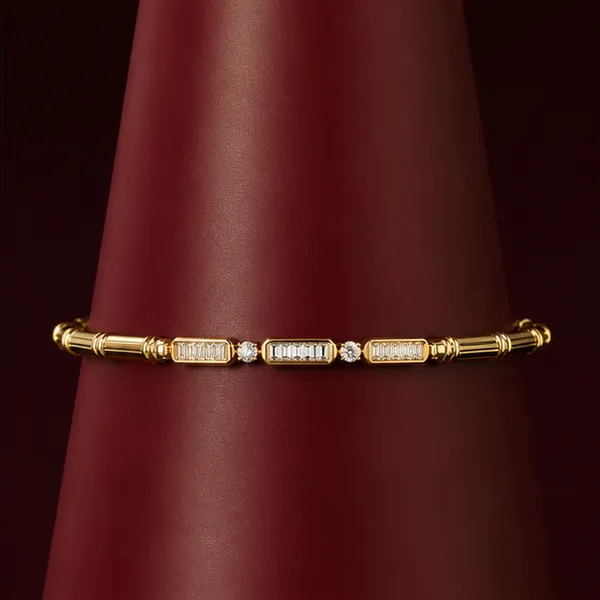 Gold_Plated_Bamboo_Chain_Bracelet_With_Glass_Stone_Accents