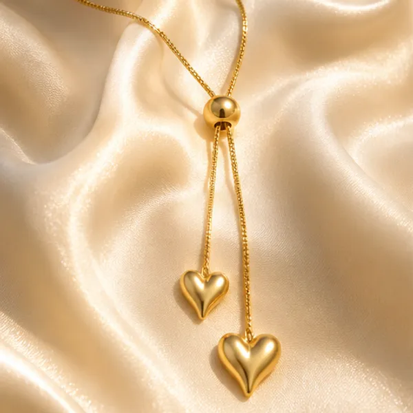 18k_Gold_Plated_Double_Heart_Lariat_Necklace_Anti_Tarnish_Adjustable_Bolo_Chain