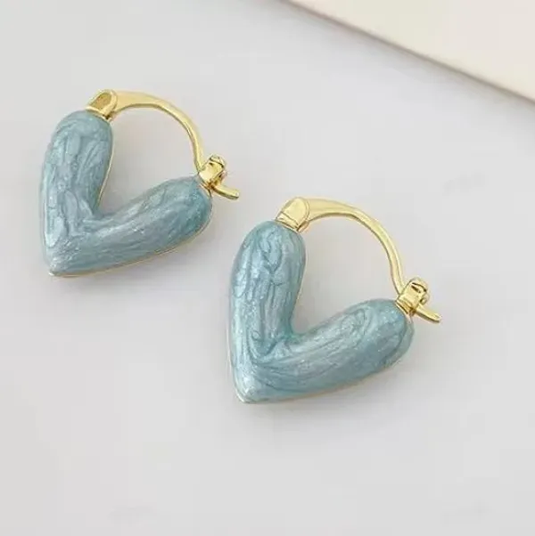 Enamel_Heart_Hoop_Earrings_Daily_Occasion_Wear_For_Women