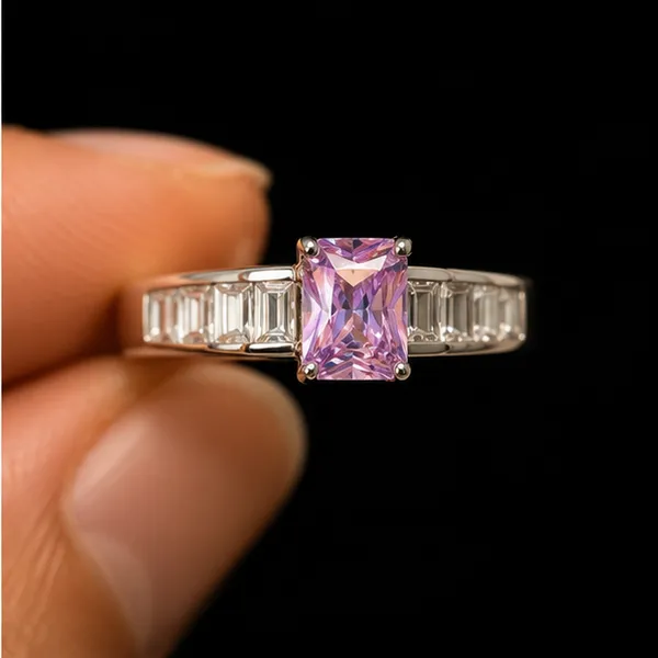 Amethyst_Hue_Baguette_Ring_Rhodium_Plated_For_Women