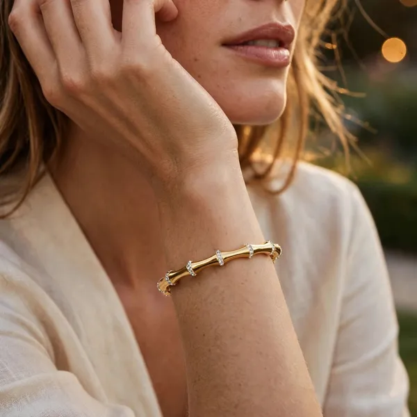 Petite_Pave_Bamboo_Bangle_Kada_Gold_Slim_Fit_For_Women