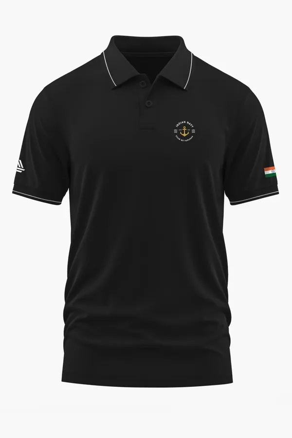 INDIAN_NAVY_PRIDE_POLO_T-SHIRT_-_Black,_XXL