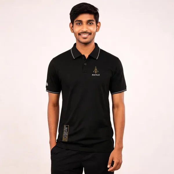 Black_Cotton-Lycra_Regular_Fit_Rafale_Multirole_Fighter_Polo_T-Shirt_For_Men