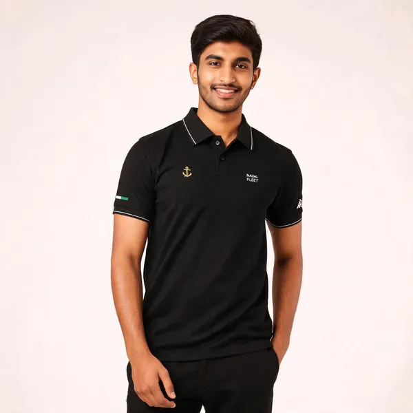 Black_Cotton_Blend_Regular_Fit_Naval_Fleet_Polo_T-Shirt_For_Men
