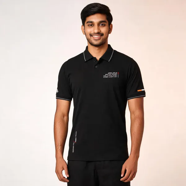 Black_Cotton-Lycra_Regular_Fit_Polo_T-Shirt_For_Men