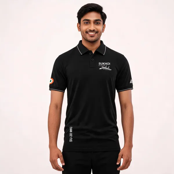 Black_Cotton_Blend_Regular_Fit_Su-30_Mki_Air_Dominance_Polo_T-Shirt_For_Men