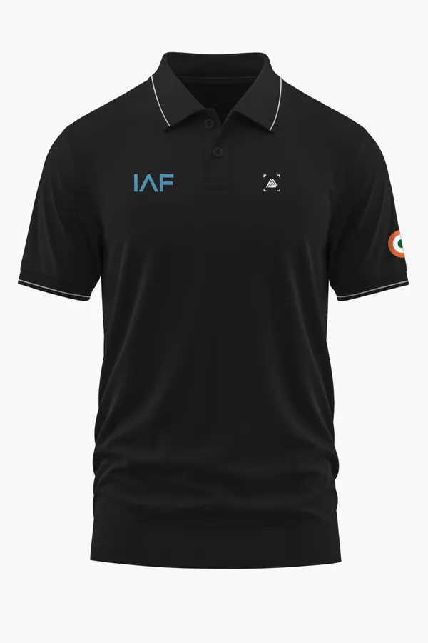 IAF_PRESTIGE_POLO_T-SHIRT_-_Black,_XXL