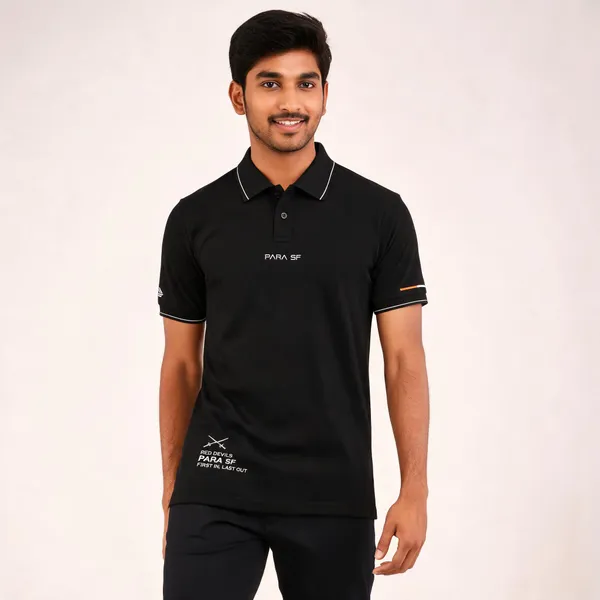 Black_Cotton_Blend_Regular_Fit_Para_Sf_Red_Devils_Polo_T-Shirt_For_Men