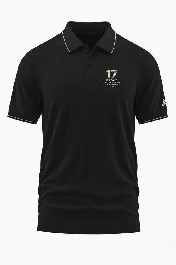 SQD._17_RAFALE_POLO_T-SHIRT_-_Black,_XXL