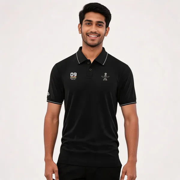 Black_Cotton-Lycra_Regular_Fit_Polo_T-Shirt_For_Men