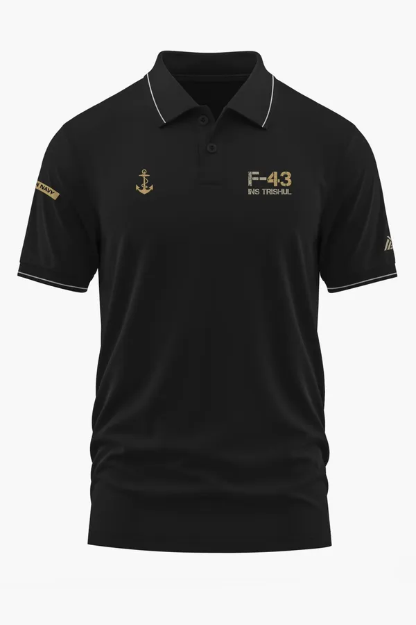F-43_INS_TRISHUL_POLO_T-SHIRT_-_Black,_XXL