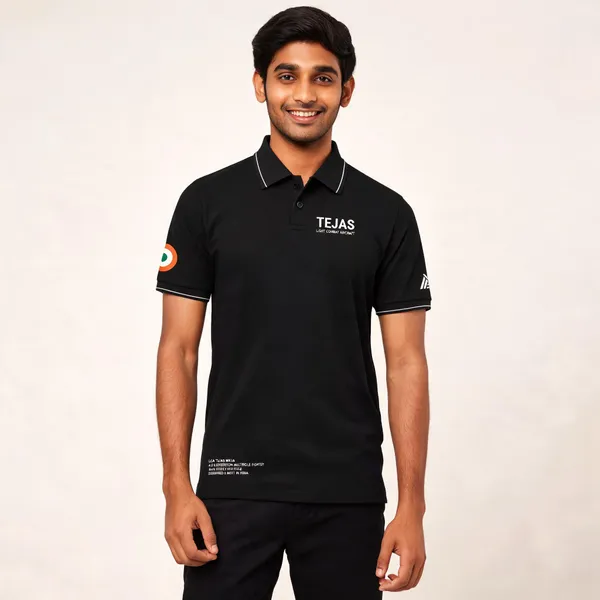 Black_Cotton-Lycra_Regular_Fit_Polo_T-Shirt_For_Men