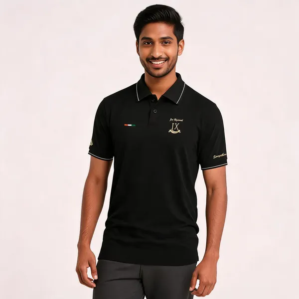 Black_Cotton_Blend_Regular_Fit_Polo_T-Shirt_For_Men