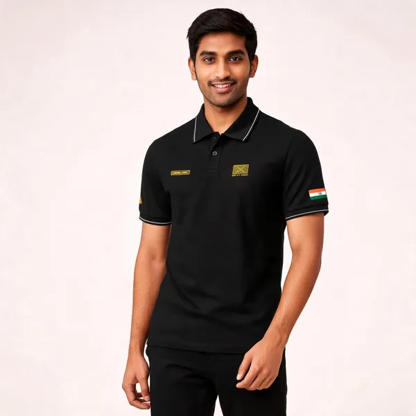Black_Cotton-Lycra_Regular_Fit_Army_Classic_Polo_T-Shirt_For_Men