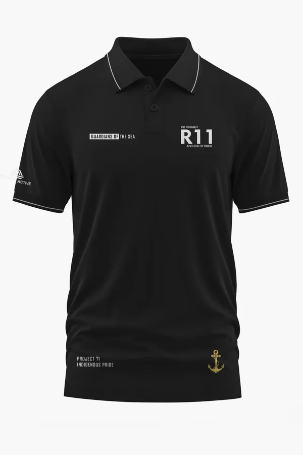 INS_VIKRANT_INDIGENOUS_PRIDE_POLO_T-SHIRT_-_Black,_XXL
