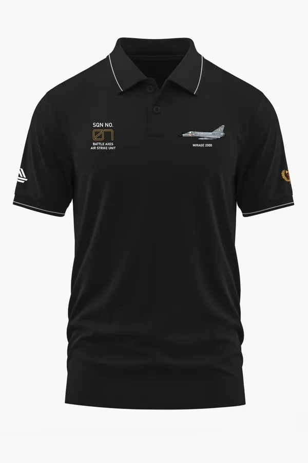 SQN_NO._07_BATTLE_AXES_POLO_T-SHIRT_-_Black,_XXL