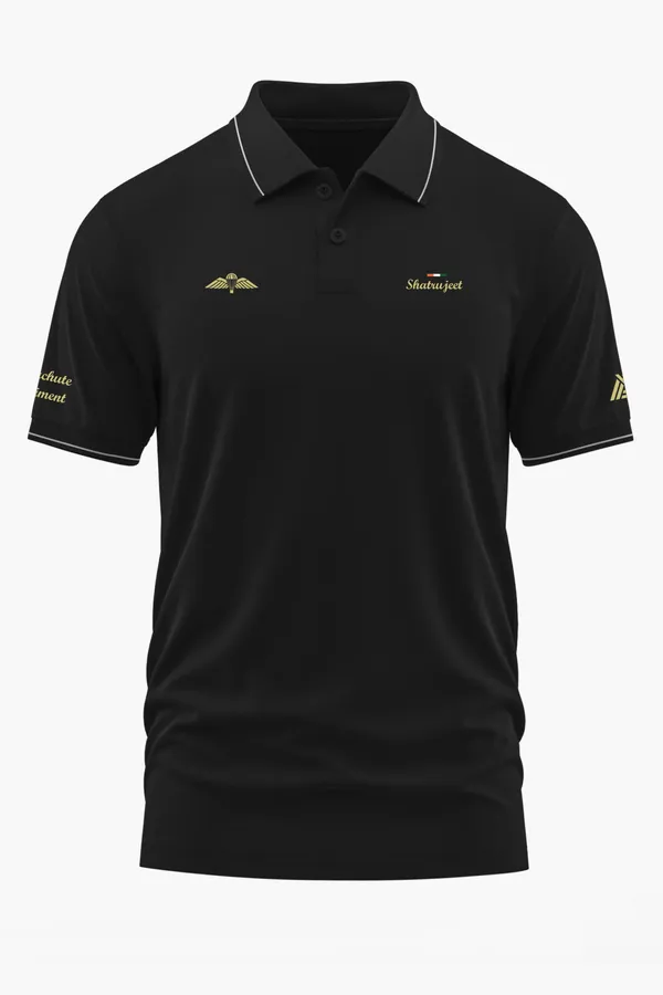PARACHUTE_REGT._PRIDE_POLO_T-SHIRT_-_Black,_XXL