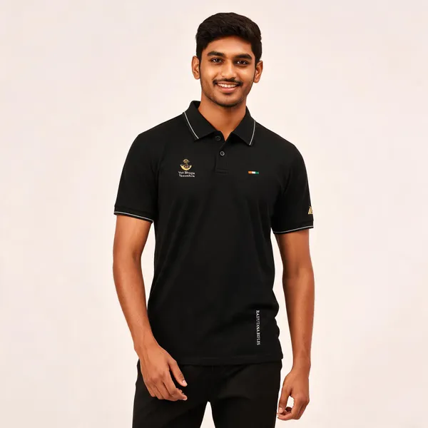 Black_Cotton-Lycra_Regular_Fit_Polo_T-Shirt_For_Men