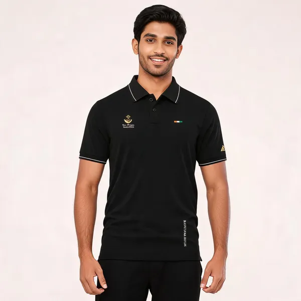 Black_Cotton-Lycra_Regular_Fit_Polo_T-Shirt_For_Men