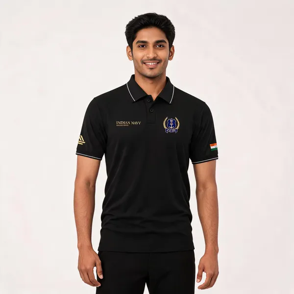 Black_Cotton-Lycra_Regular_Fit_Polo_T-Shirt_For_Men
